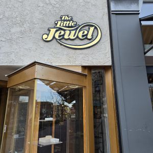 Metal letter signs
